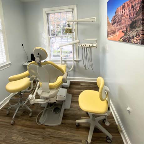 Dental office interior