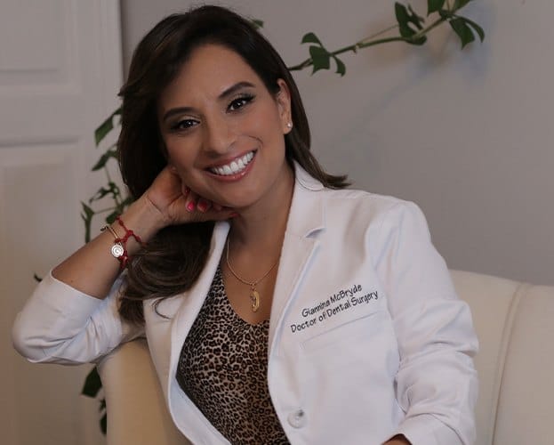 Doctor McBryde in dental treatment room